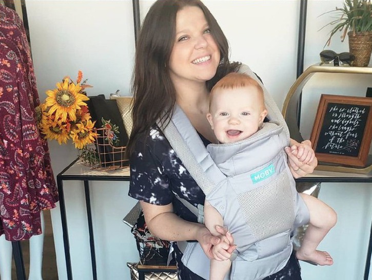 Amy Duggar King and son Daxton Ryan