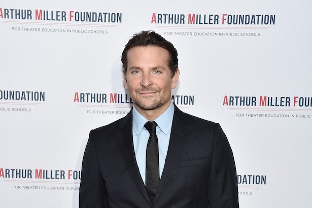 Bradley Cooper in dark suit attends the 2019 Arthur Miller Foundation Honors at Kimpton Hotel on Nov