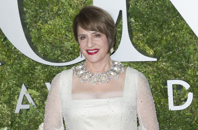 Broadway star Patti LuPone on the red carpet at the 2017 Tony Awards
