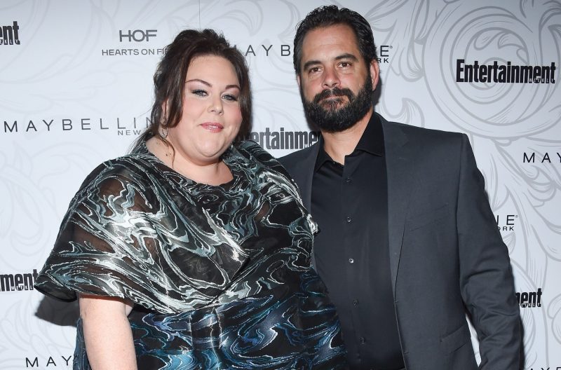 Chrissy Metz and her ex-husband Martyn Eaden in 2017