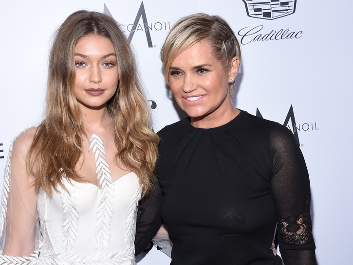 Gigi and Yolanda Hadid