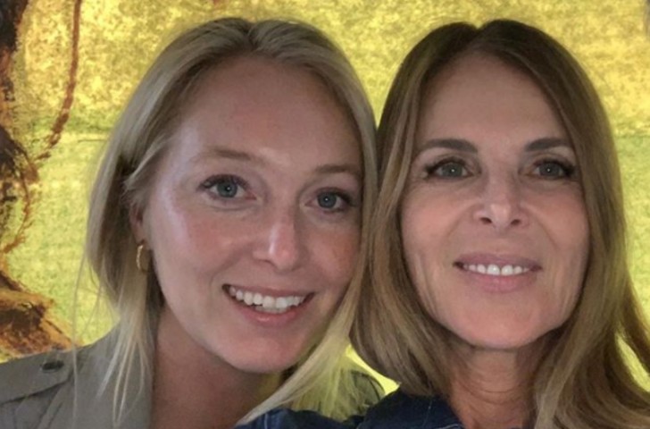 India Oxenberg with her mother Catherine Oxenberg in NYC