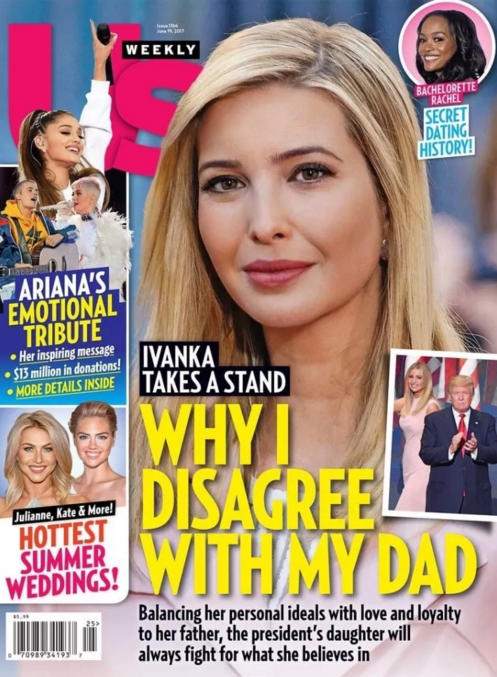 Ivanka Trump Us Weekly Dad