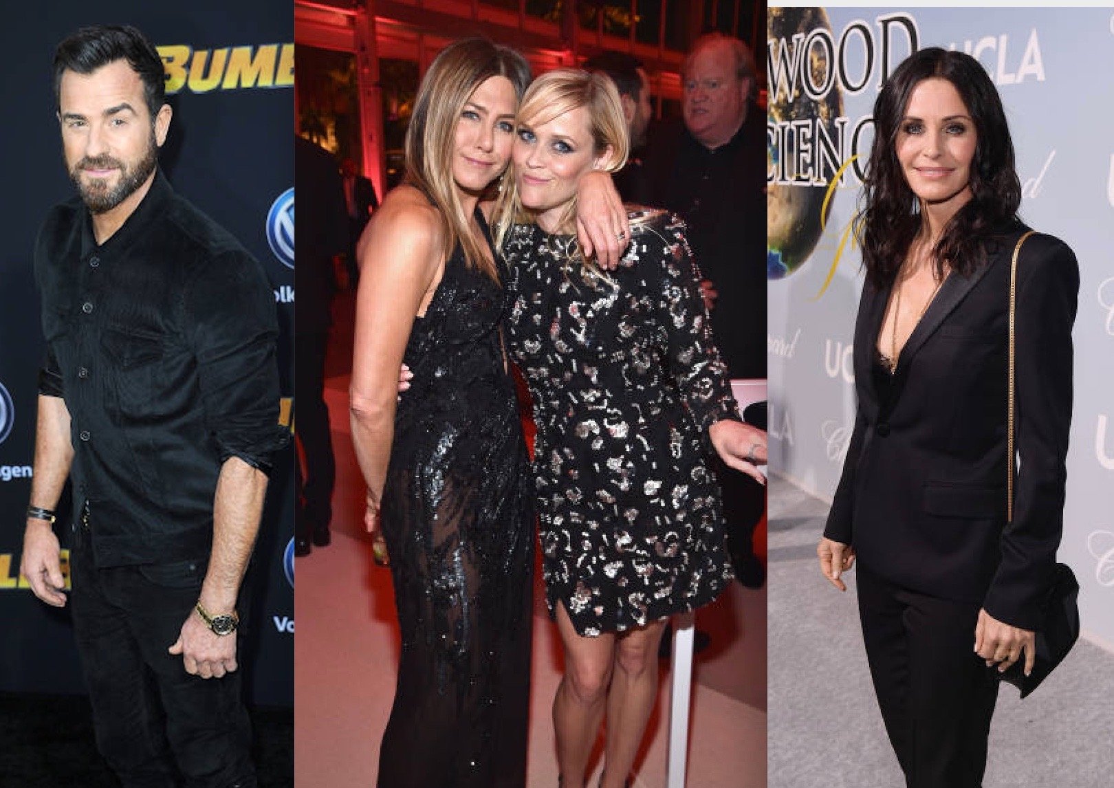 Jennifer Aniston Courteney Cox Reese Witherspoon Justin Theroux