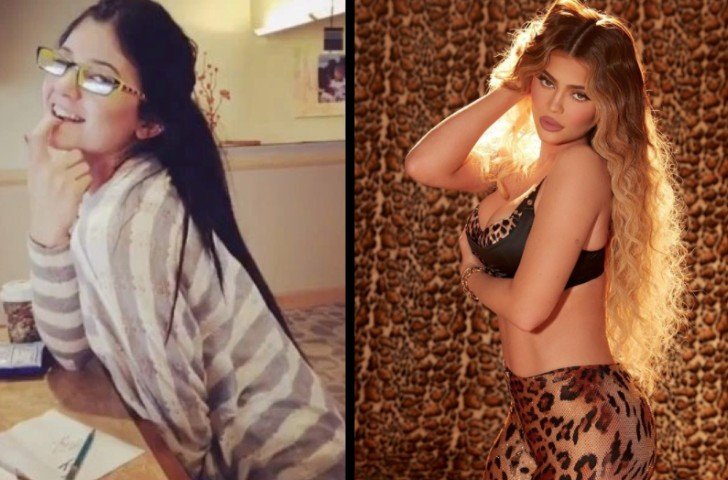 Kylie in 2014 vs Kylie in 2020
