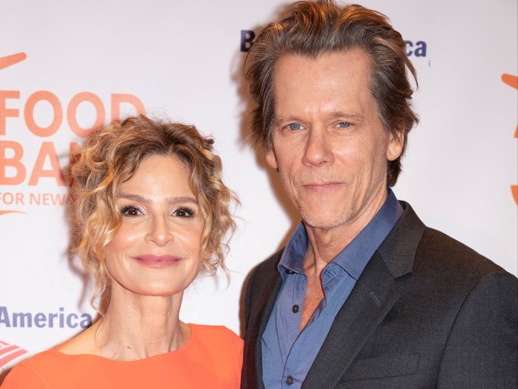 Kyra Sedgwick and Kevin Bacon at an event