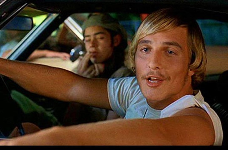 Matthew McConaughey as David Wooderson in _Dazed and Confused_
