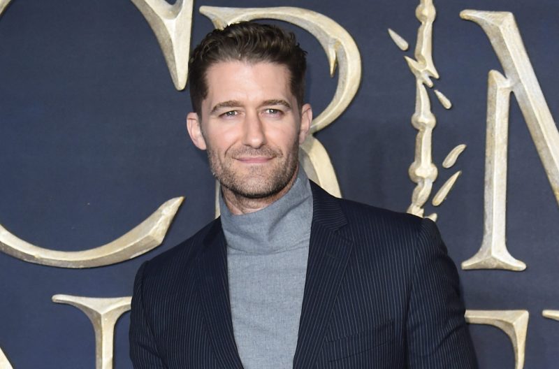 Matthew Morrison at the premiere of Fantastic Beasts: The Crimes of Grindelwald in 2018