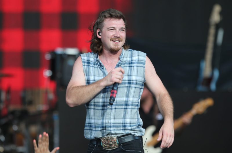 Morgan Wallen performing on the "Can't Say I Ain't Country" tour in 2019