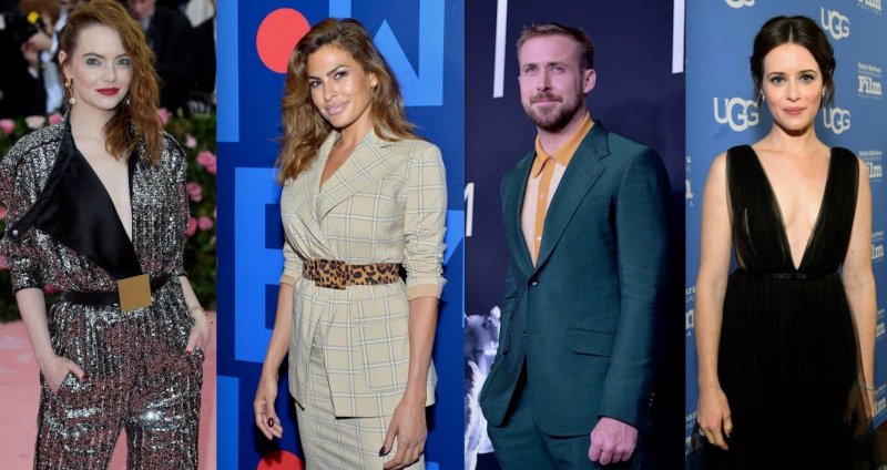 Ryan Gosling Eva Mendes Emma Stone Claire Foy