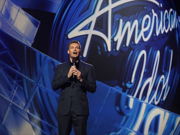 Ryan Seacrest in 2010 at an event in Los Angeles announcing the addition of two new judges