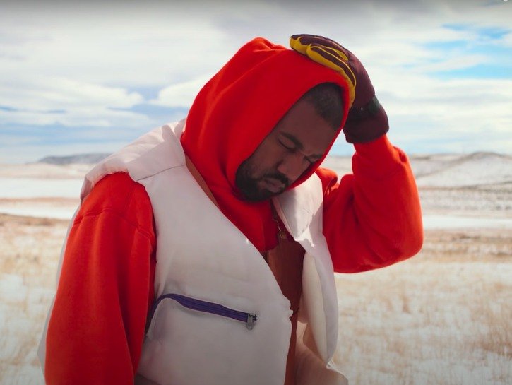 screenshot of Kanye West's Follow God music video