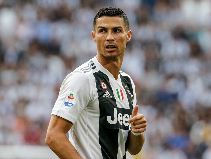 Soccer player Cristiano Ronaldo