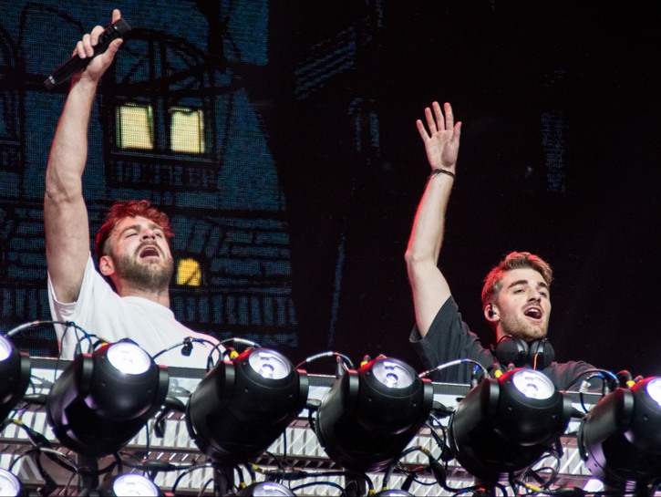 The Chainsmokers at BottleRock Napa Valley in Napa, California