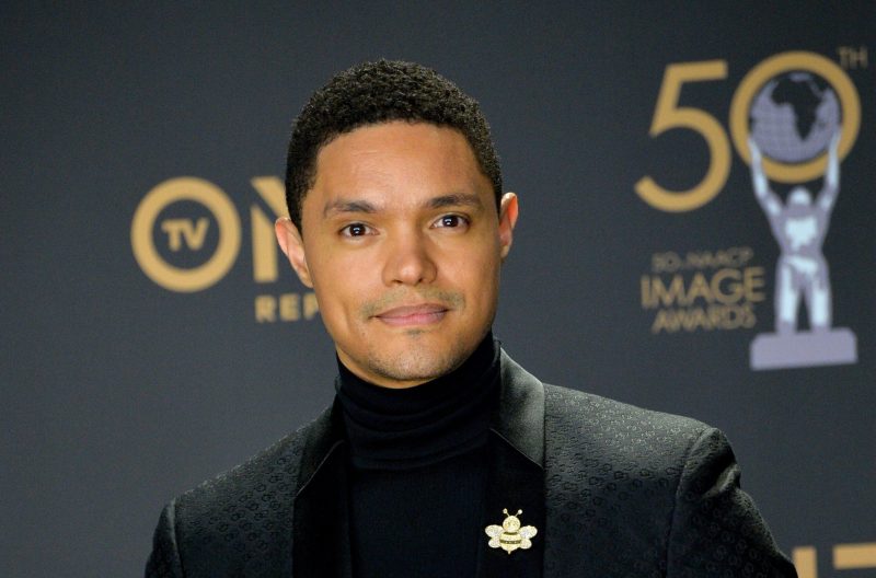 Trevor Noah at the NAACP Image Awards in 2019