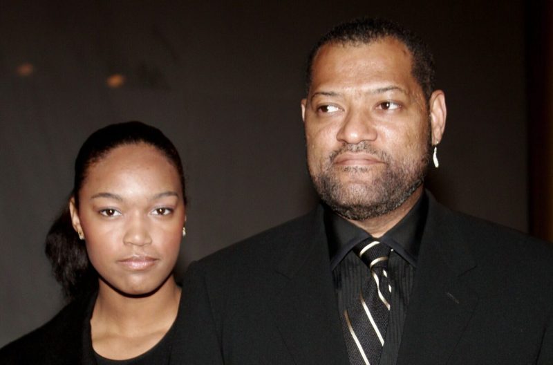 Laurence Fishburne and his daughter estranged daughter Montana Fishburne