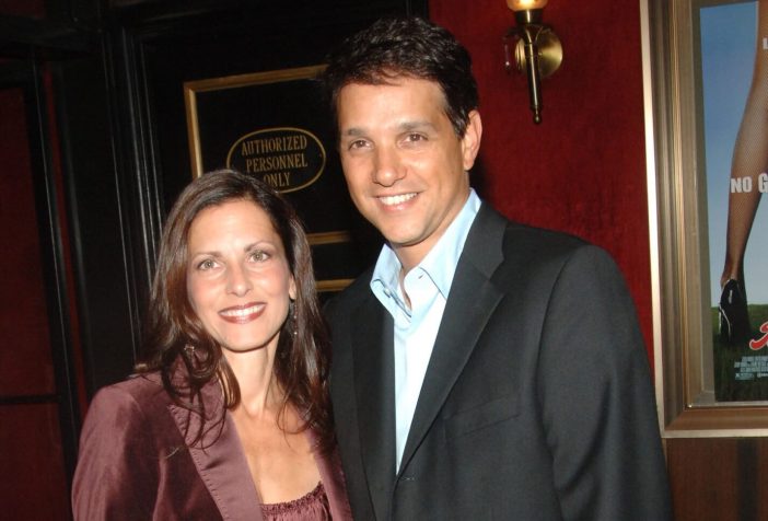 Ralph Macchio with wife Phyllis Fierro at a red carpet event.