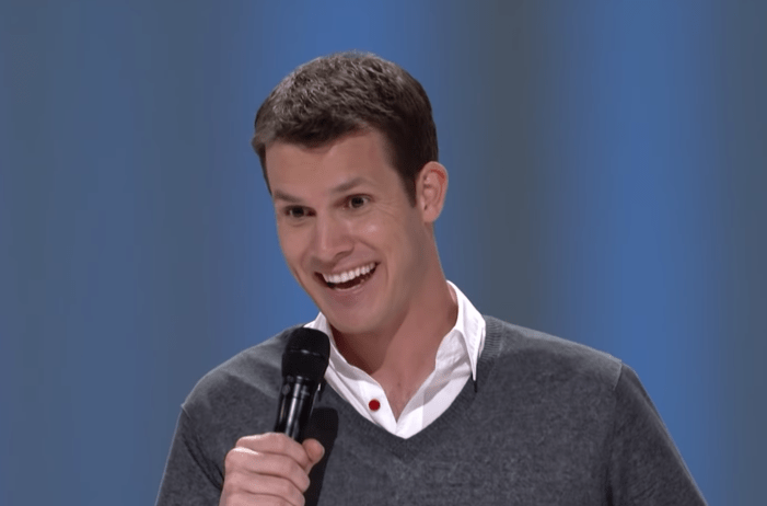 Daniel Tosh performing stand up comedy