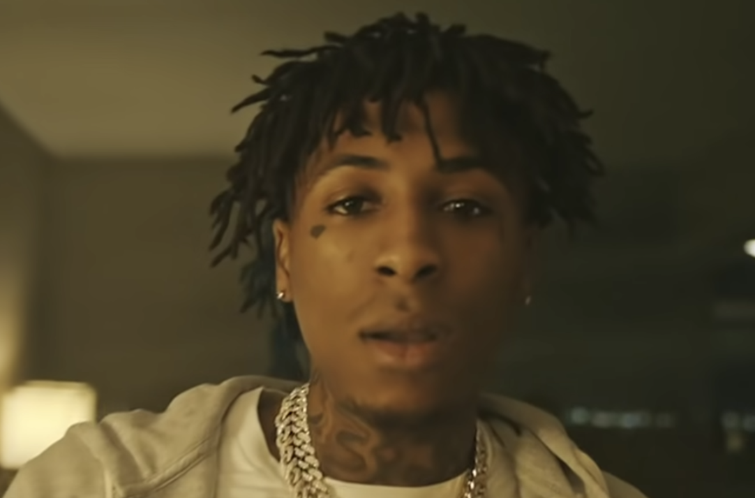 NBA Youngboy At The Beginning of his music video "I Ain't Scared"