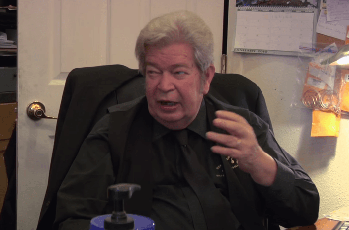 Richard "Old Man" Harrison on an episode of Pawn Stars