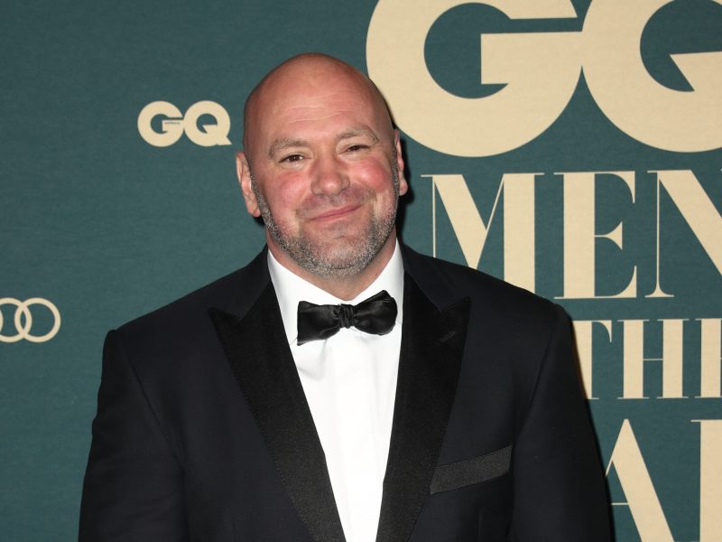 Dana White in a tux at the GQ Australia Men of The Years Awards