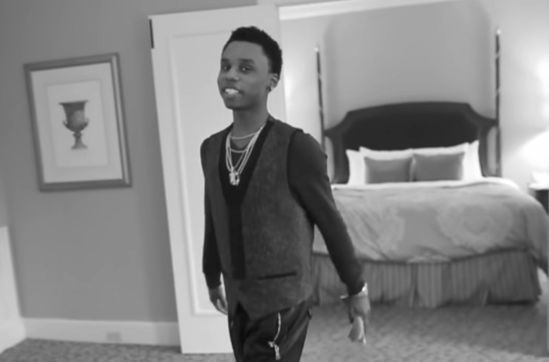 Speaker Knockerz in the music video for his song 'Lonely.'