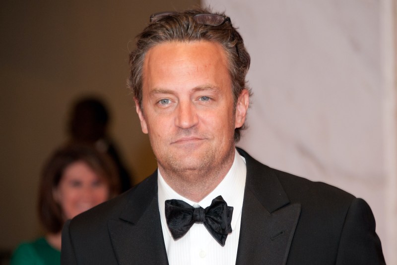 Matthew Perry in a tux