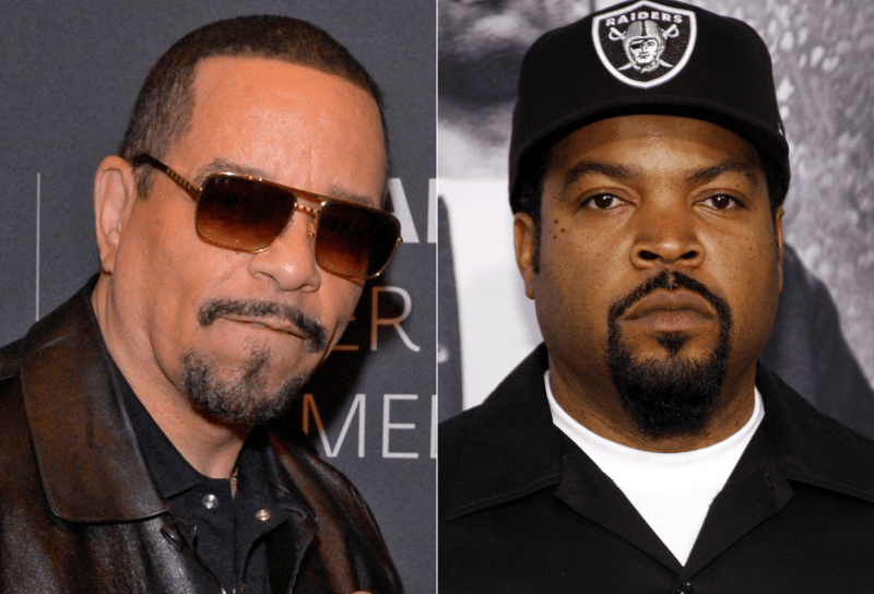 side by side of Ice-T and Ice Cube