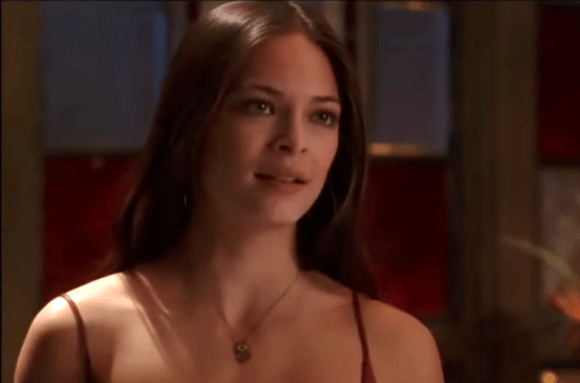 Kristin Kreuk playing Lana on 'Smallville'