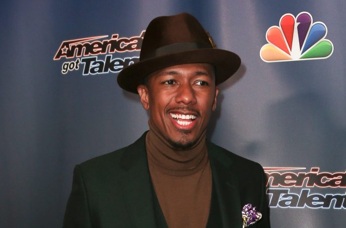 Nick Cannon wearing a fedora