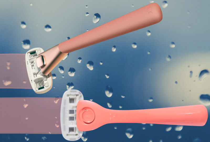 A Billie And Athena Club razor graphic.