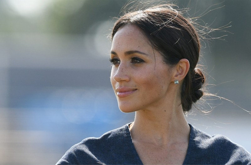 Close up of Meghan Markle, smiling