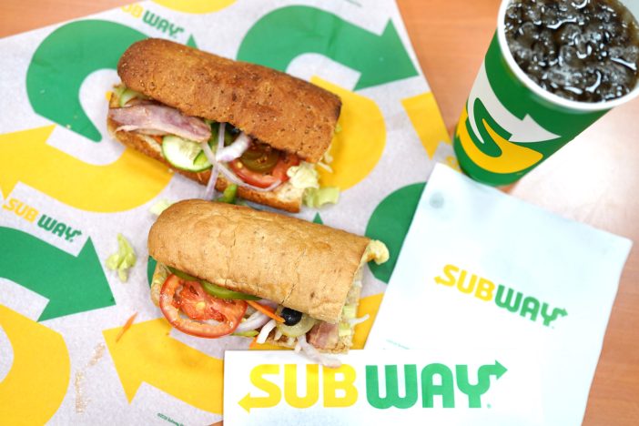Image of Subway sandwich and meal.