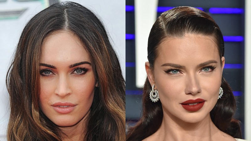 (DFree/Shutterstock.com) Megan Fox and Adriana Lima at red carpet event