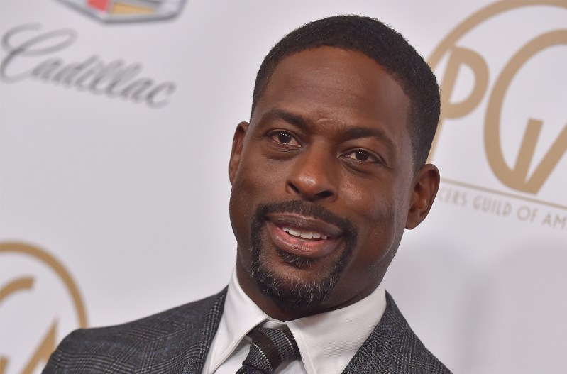 Close up of Sterling K. Brown in front of a white background