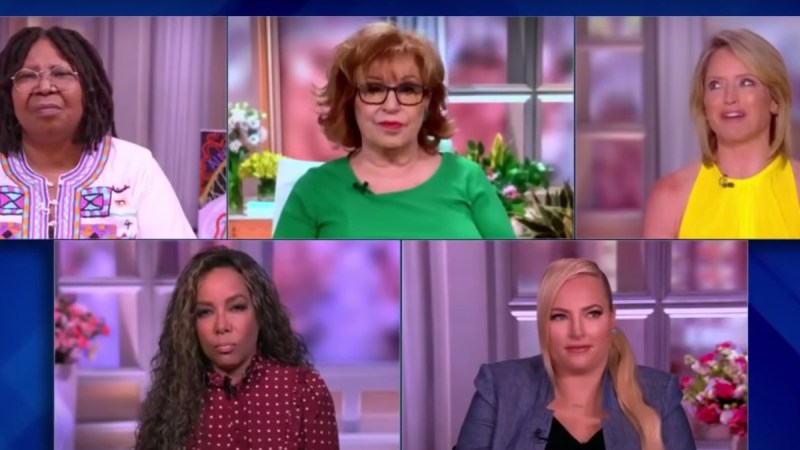 The co-hosts on 'The View' discuss the latest hot topic