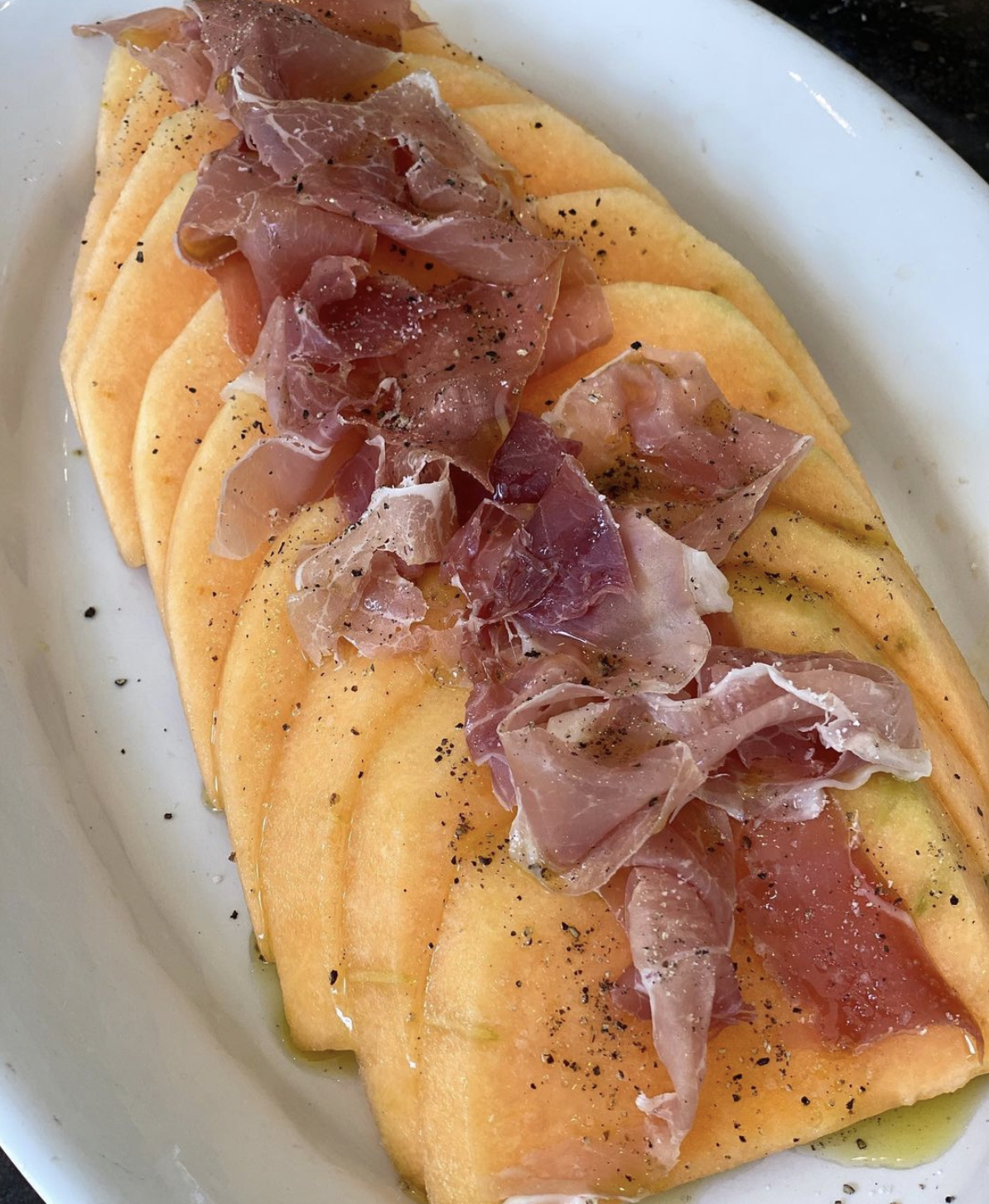 Image of melon and meat