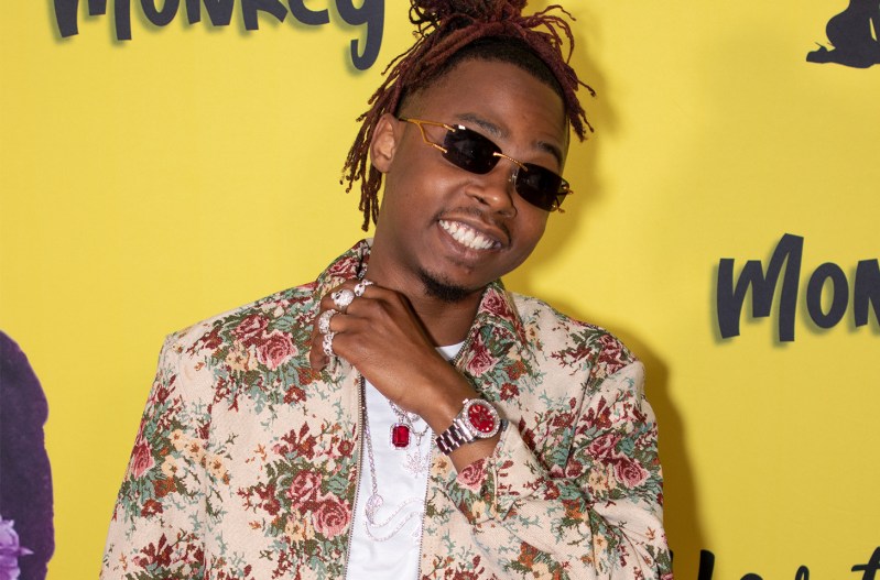 Trap Beckham at an album release party in 2021.