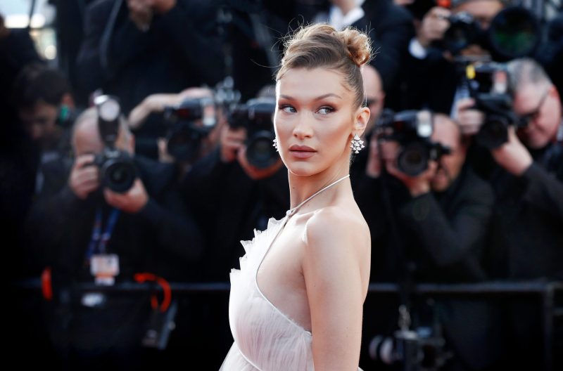 Bella Hadid at Cannes Film Festival in 2019