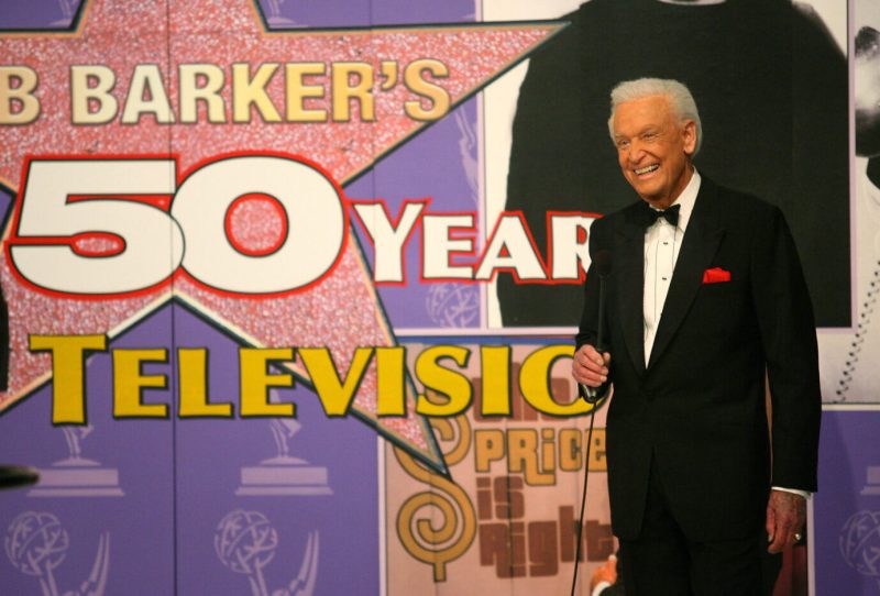 LOS ANGELES - APRIL 17: Host Bob Barker speaks during the tapeing of a final primetime special of "The Price Is Right" at CBS Television City on April 17, 2007 in Los Angeles, California.