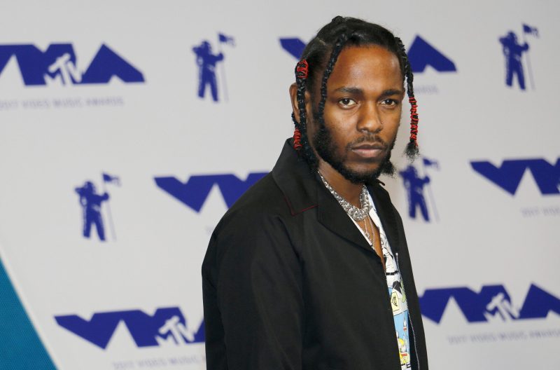 Kendrick Lamar at the 2017 VMAs