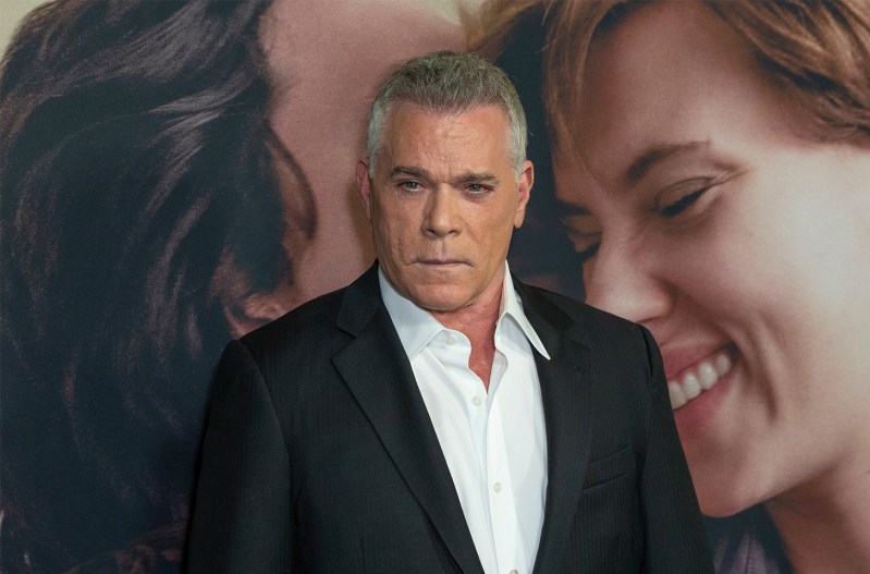 Ray Liotta in a suit at the premiere of a movie