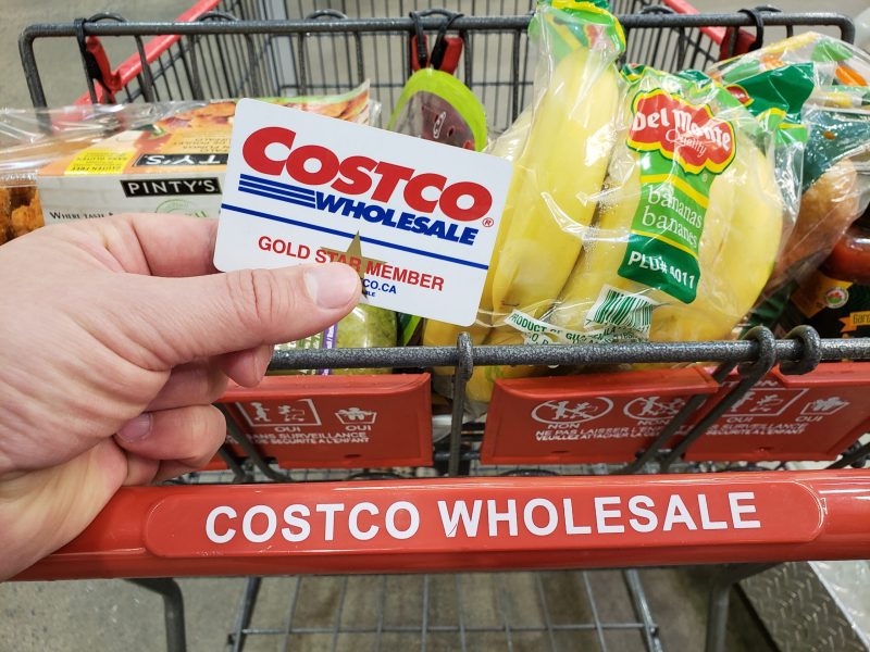 Image of Costco cart