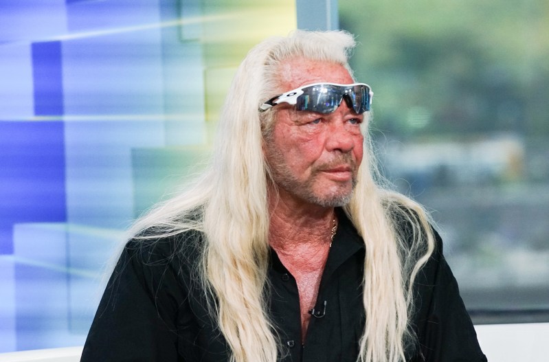Dog The Bounty Hunter in a TV appearance on Fox News