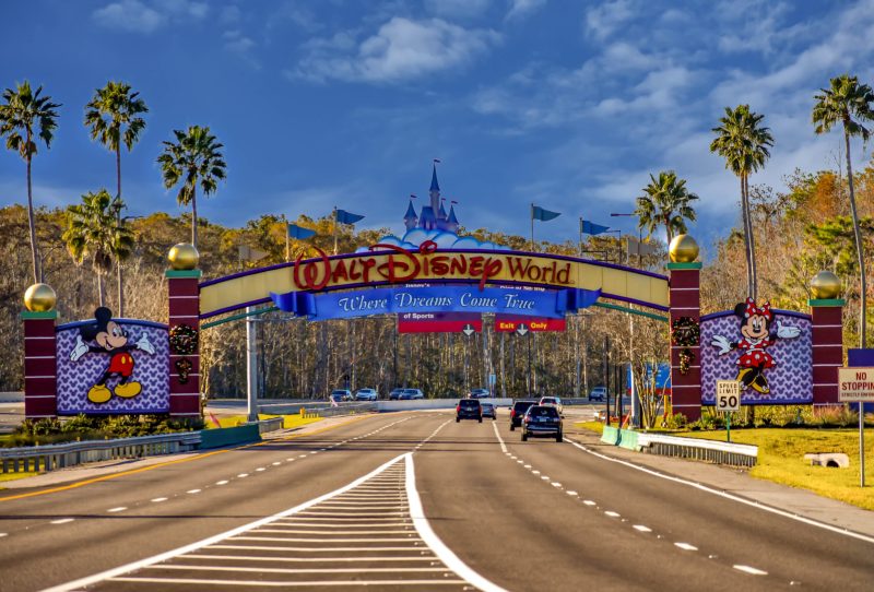 Entrance Arch of Walt Disney World