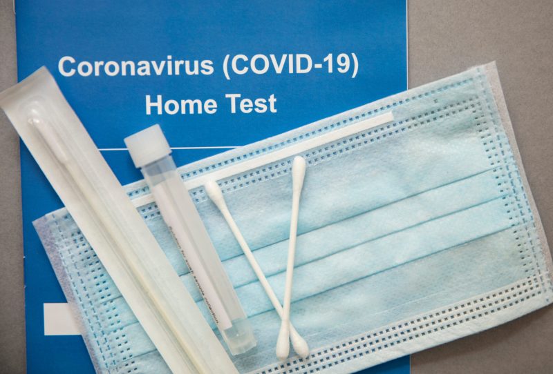 COVID-19 home test.