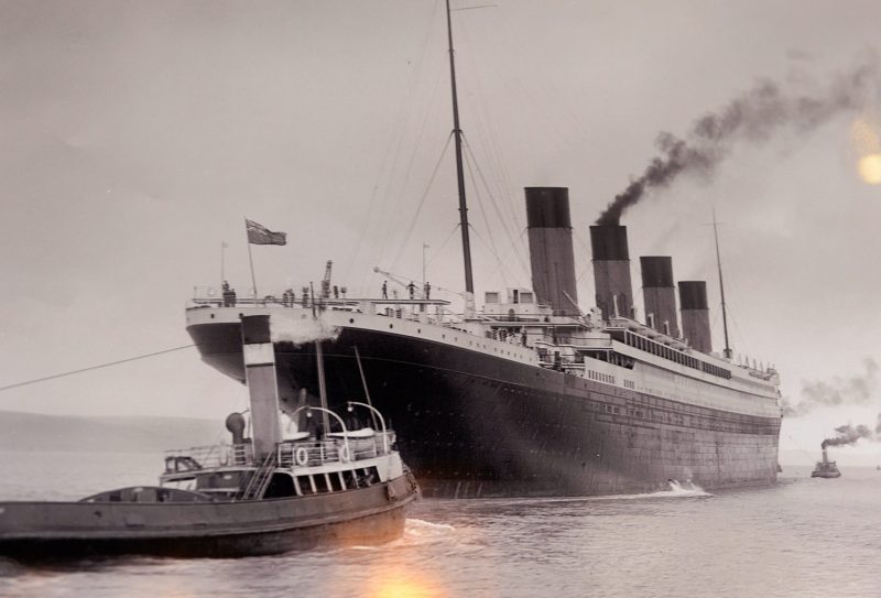Replica of the Titanic.