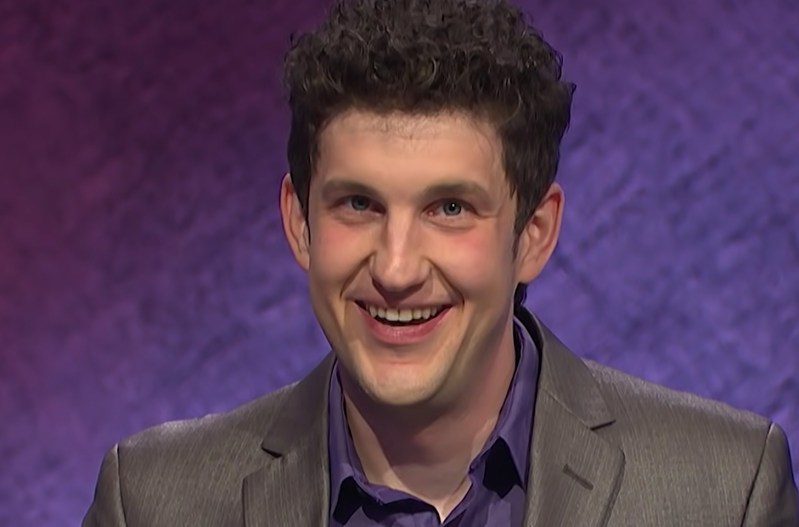 Screenshot of Matt Amodio on Jeopardy