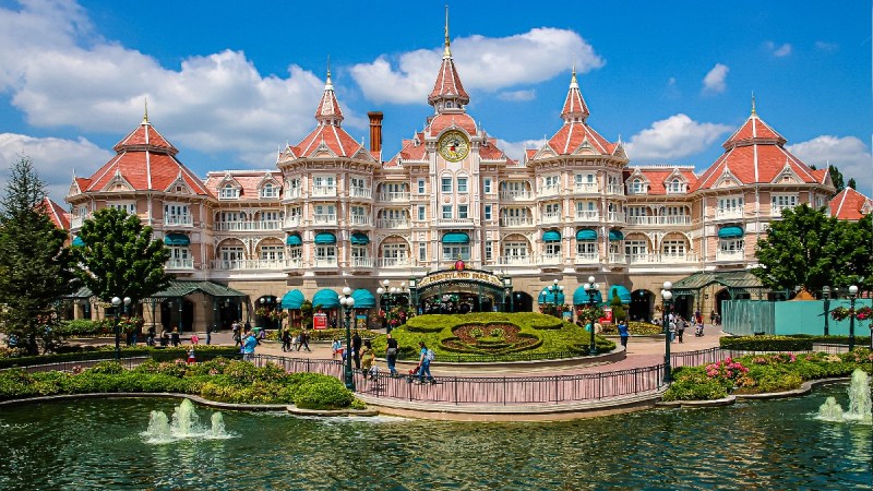 A photo of the Paris Disney resort