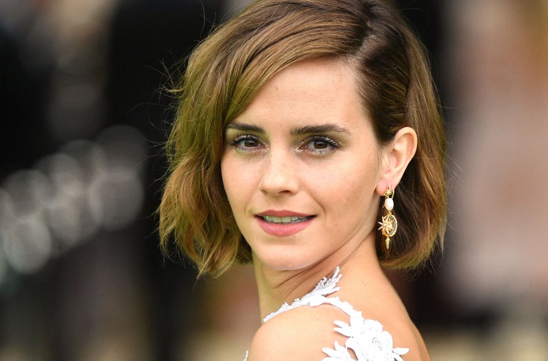 Close up of Emma Watson